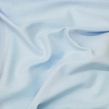 Tecido Tricoline Liso Azul Suave - Tecidos Caldeira - 50 x 150 cm