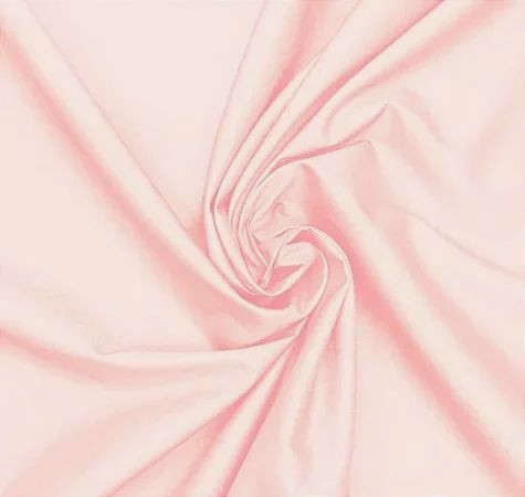 Tecido Tricoline Liso Rosa Claro (Bebê) - Tecidos Caldeira - 50 x 150 cm