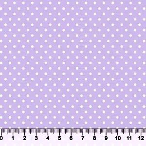 Tecido Tricoline Poá Lilás - Tecidos Caldeira - 50 x 150 cm