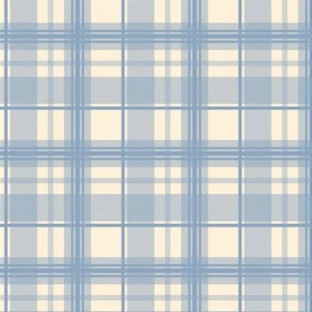 Tecido Tricoline Xadrez Azul Doce Páscoa - Peripan - 50 x 150 cm