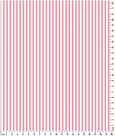 Tecido Tricoline Listrado 3 mm Rosa - Tecidos Caldeira - 50 x 150 cm