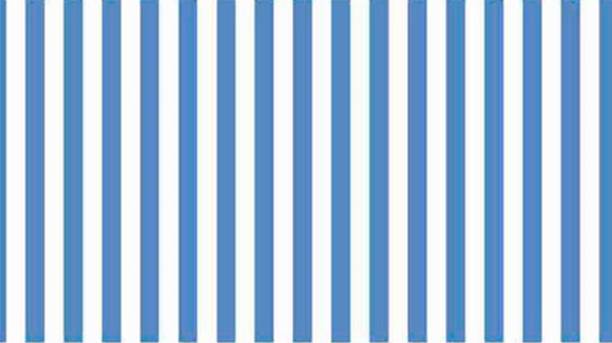 Tecido Tricoline Listrado 3 mm Azul - Tecidos Caldeira - 50 x 150 cm