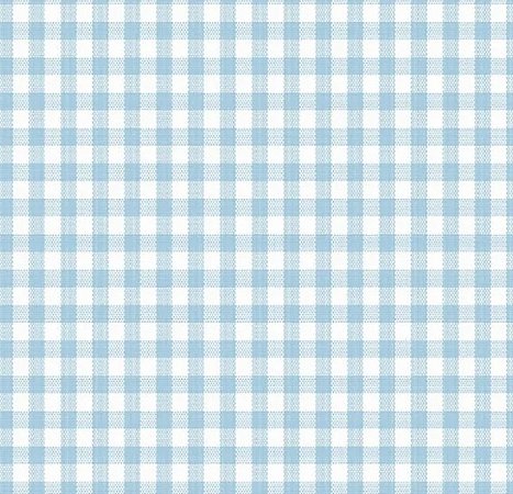 Tecido Tricoline Xadrez Fio Tinto (3 mm) Azul Celeste - TC - 50 x 150 cm