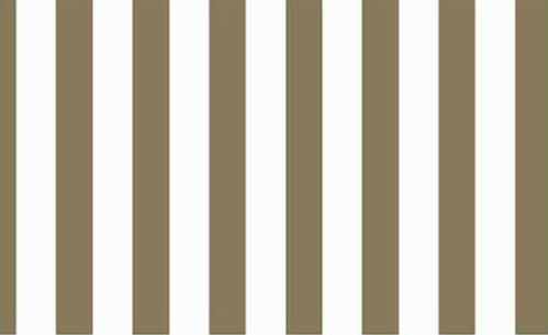 Tecido Tricoline Listrado Bege Escuro (6 mm) - TC - 50 x 150 cm