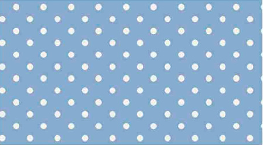 Tecido Tricoline Poá Azul - TC - 50 x 150 cm