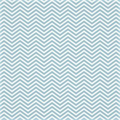 Tecido Tricoline Mini Chevron Azul - Peripan - 50 x 150 cm