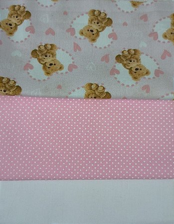 KIT 111 - 3 PEÇAS - (Com Linho) - CADA PEÇA MEDE 20 CM X 150 CM