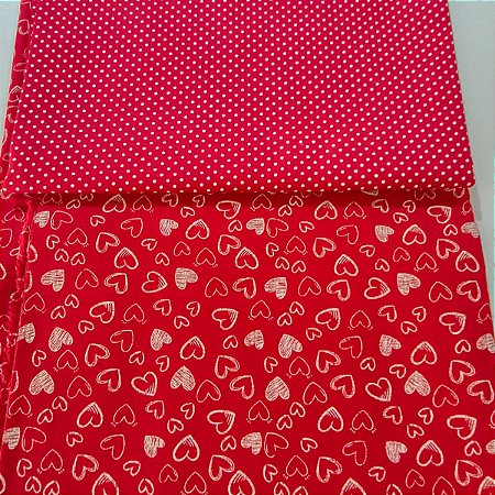 KIT 129 - 2 PEÇAS - CADA PEÇA MEDE 35 CM X 150 CM