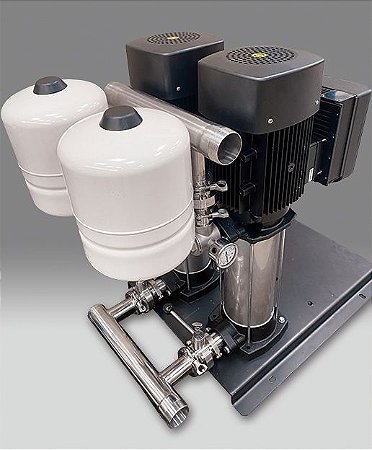 VERTICAL BOOSTERPRESS 205-7T CASCATA+INVERSOR 2 X 5.4CV 98MCA - ORBITEC