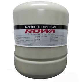 Vaso de Expansão 35 litros ROWA - VERTICAL - AÇO CARBONO