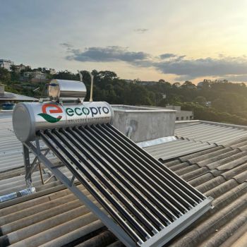 Aquecedor Solar Acoplado - 12 tubos 180 LITROS AÇO 304 -  PLATINUM - ECOPRO