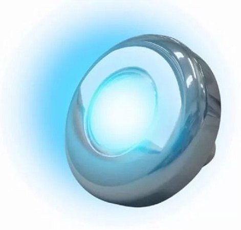 Refletor Tholz Power Led  INOX 6 W AZUL