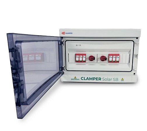 QUADRO DE DISTRIBUIÇÃO STRING SB 1040V 32A 2E/2S P18 - CLAMPER