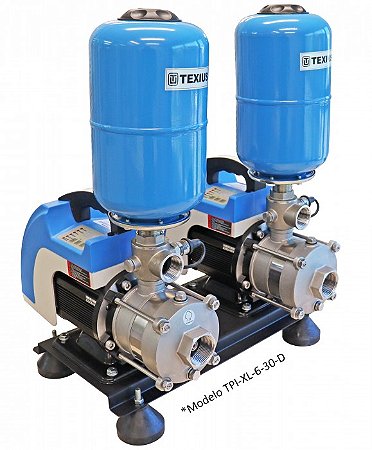 Pressurizador Duplo com Inversor de Frequência SMART PLUS -TPI-XL-6-30-D  - TEXIUS