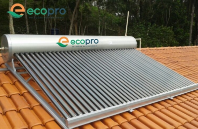 Aquecedor Solar Acoplado - 30 tubos 352 LITROS AÇO 304 GOLD - ECOPRO