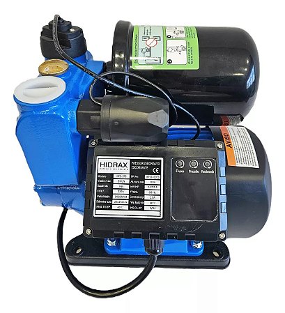 Pressurizador HPS-370 Hidrax Pós boiler 4 pontos 33 L/min - 2m³/h  30MCA (ÁGUA QUENTE)