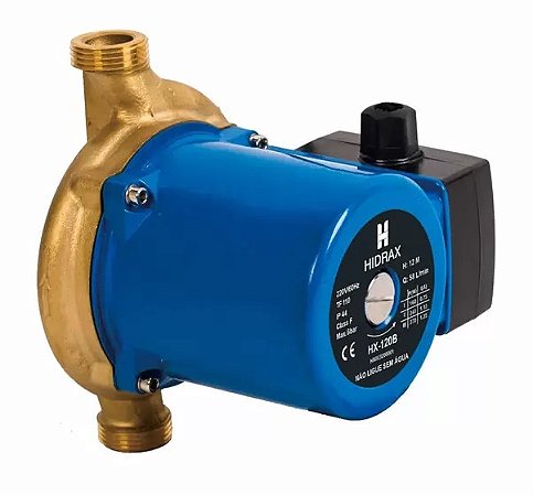PRESSURIZADOR PÓS BOILER VIA PRESSOSTATO 3 PONTOS HIDRAX (Bronze) HX-120B/12mca/270w