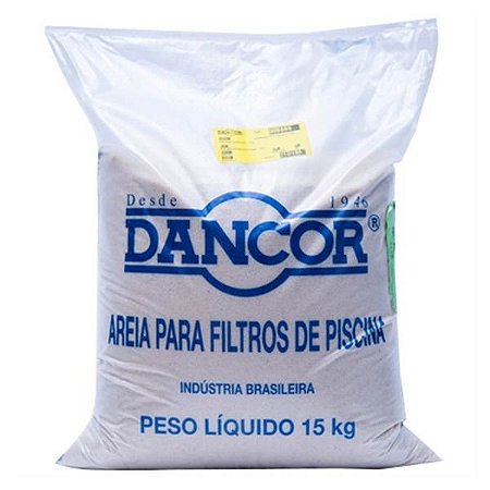 Areia Especial para Filtro DANCOR / 15Kg