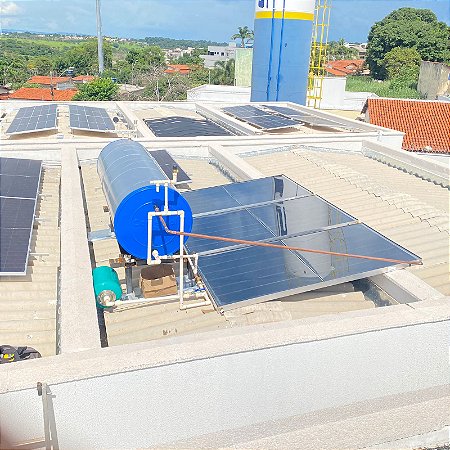 Kit 400 Alta Pressão 316 com placas Inox e pressurizador para 8 pontos