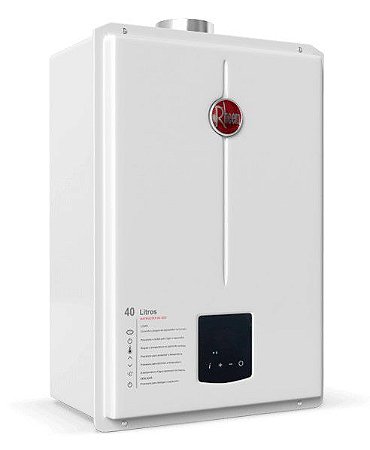 Aquecedor de Passagem Digital 40l/m - GN/GLP - RHEEM