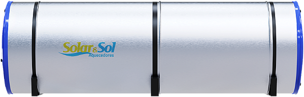 Boiler 2000 litros / ALTA PRESSÃO / INOX 316L / SolareSol