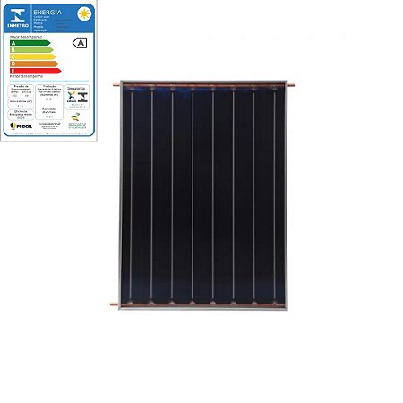 Coletor Solar Rinnai  1,4x1 - Vidro Temperado TITANIUM PLUS