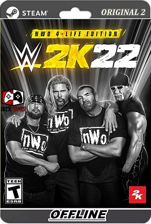 WWE 2k22 Pc Steam Offline - Modo Campanha