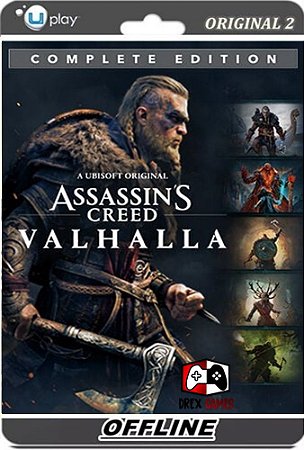 Assassin's Creed Valhalla Pc Uplay Offline Complete Edition - Modo Campanha