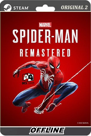 Spider-Man Remastered PC Steam Offline - Modo Campanha