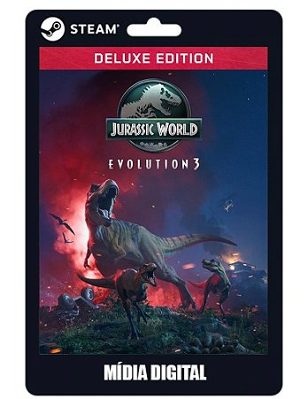 Jurassic World Evolution 3 PC Steam Offline - Deluxe Edition