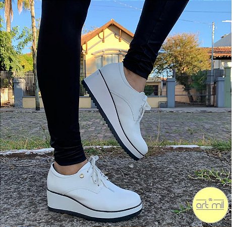 tênis quiz anabela feminino