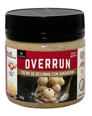 Creme De Beijinho C/amendoim Zero Overrun 160gr
