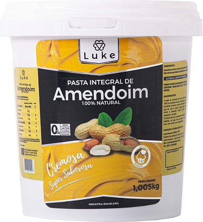 Pasta De Amendoim 1,005kg- Lukealimentos