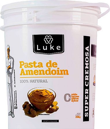 Pasta De Amendoim 20kg- Lukealimentos