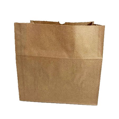 Saco Kraft G 1000 unidades 30 cm X 19 cm X 31 cm