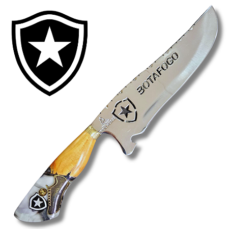 Faca premium 10" Botafogo