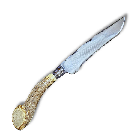 Faca Forjada 10" - 10 mm de Espessura Chifre De Cervo Legítimo