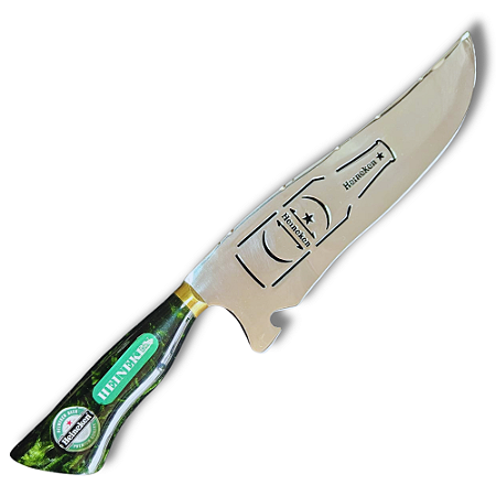 Faca Picanheira 10" Premium Heineken