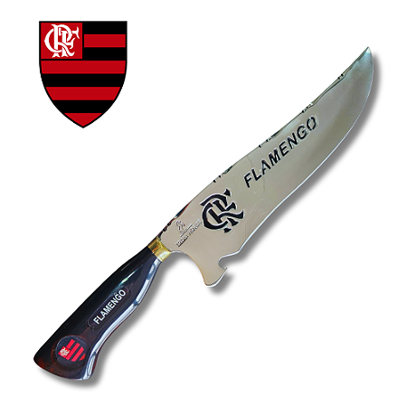 Faca Premium 10" Flamengo