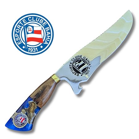 Faca Picanheira Artesanal 10 polegadas Do Bahia em Aço Inox 420 – Personalizada 4mm