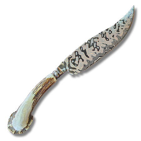 Faca 11" Damasco Tiger