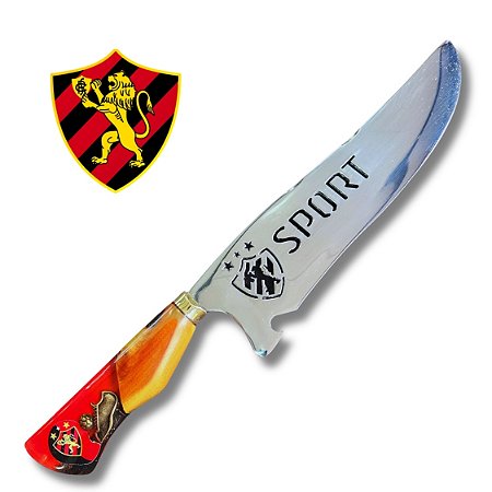 Faca Do Sport Picanheira Artesanal 10 polegadas em Aço Inox 420 – Personalizada 4mm