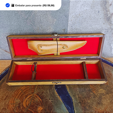 Caixinha De Madeira para presente