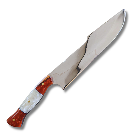 Faca Artesanal De Churrasco 9"