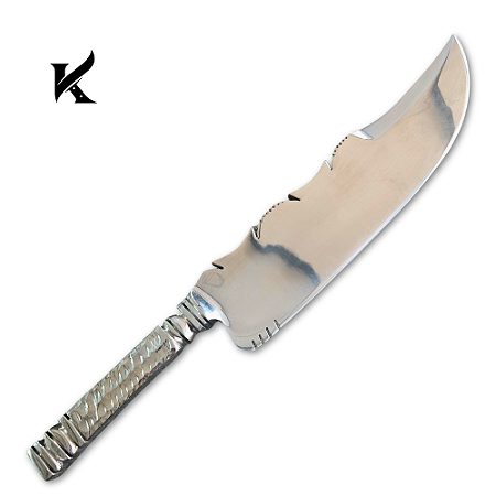 Faca Forjada 12" - Cabo Fulltang Inox 420 Cutelaria Artesanal