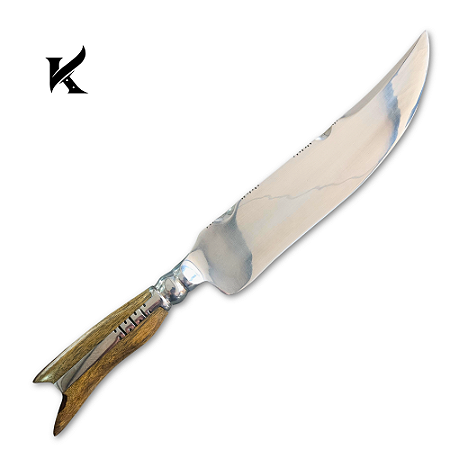 Faca Forjada 14" - Cabo Fulltang Inox 420 Cutelaria Artesanal