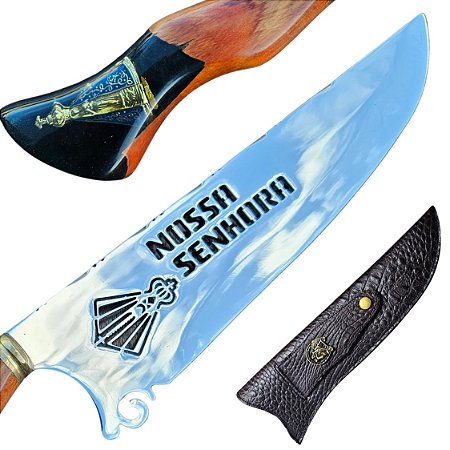 Faca Dia dos pais Picanheira Para Churrasco Artesanal – Personalizada