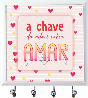 1470-055 Porta chaves Azulejo - Amar