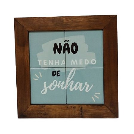 3094AP-032 Quadro de azulejo - Sonhar