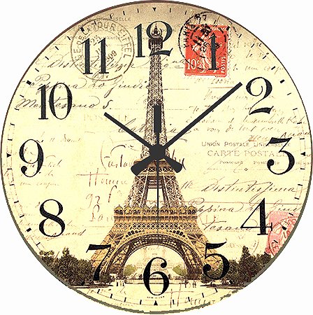 1700-048 Relógio Redondo - Paris